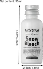 Mooyam Snow Bleach | Skin Lightening Cream - Mild Moisturizing Skin Bleaching Cream Brightening Cream