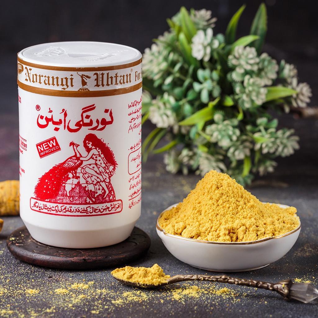 Norangi Ubtan Powder Norangi Herbal Ubtan Bottle