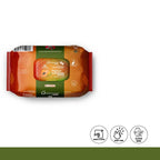 Pack of Glameous Papaya Cleansing Wipes on a white background