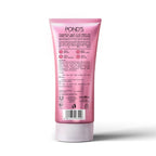 Pink tube of Pond's skincare product on a white background