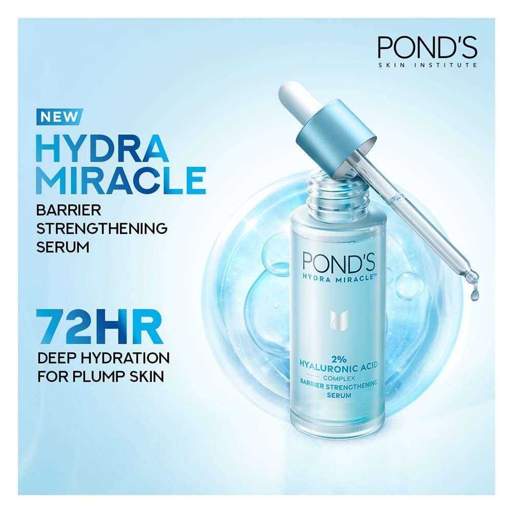Pond's Hydra Miracle 2% Hyaluronic Acid Complex Barrier Strengthening Serum