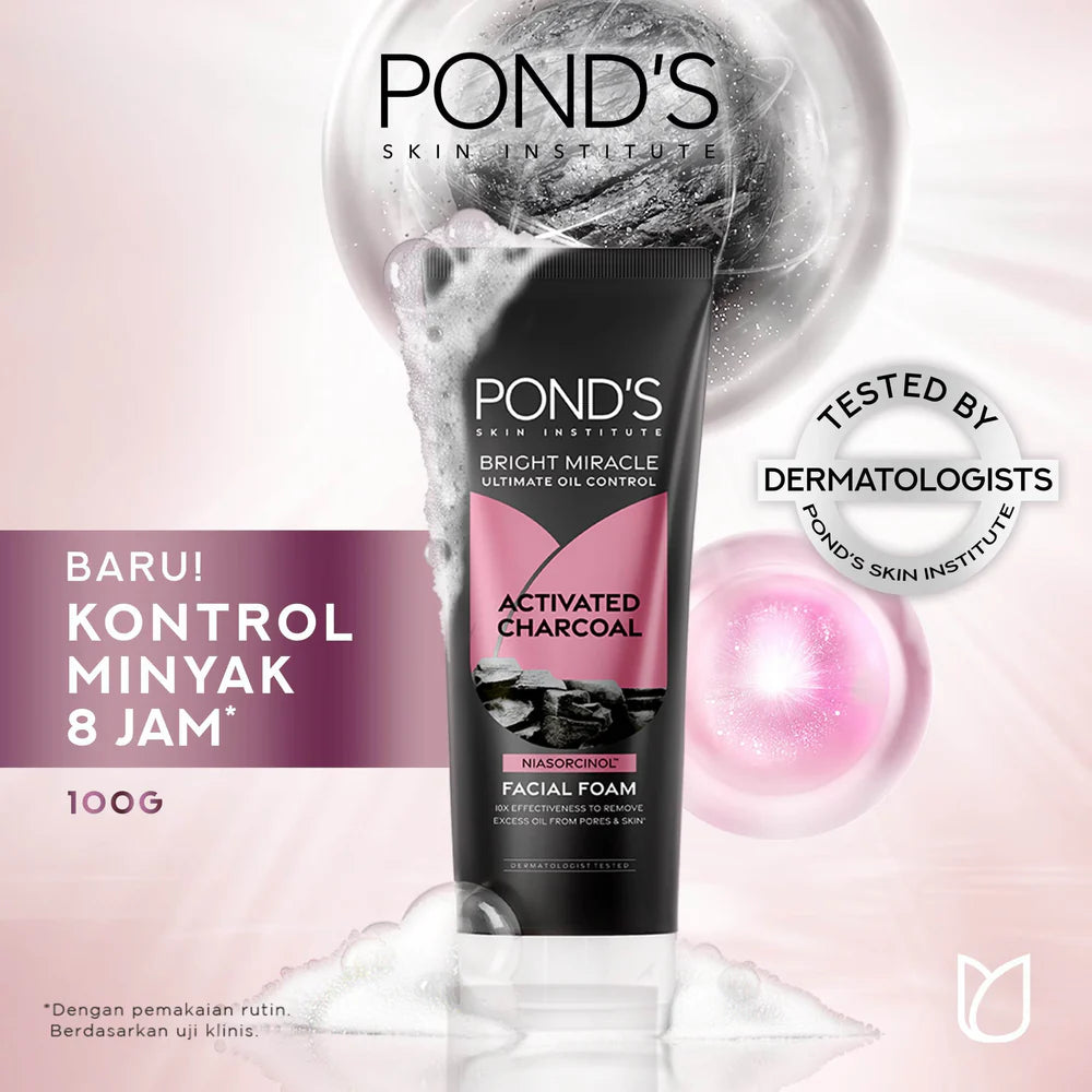Ponds Oil Control Facial Foam 100ml