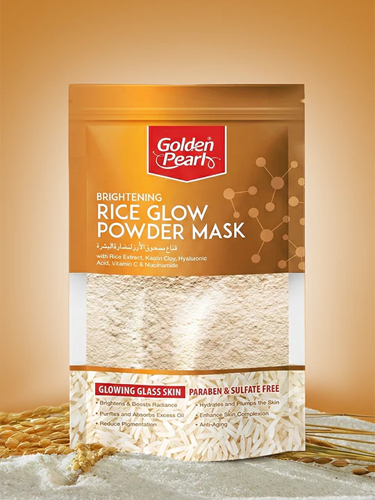 Golden Pearl Brightening Rice Glow Powder Mask