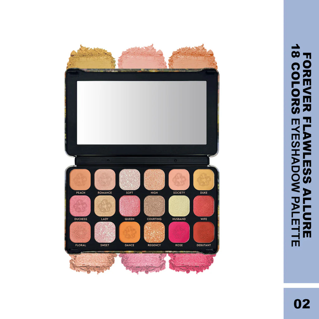 Maliao 18-Color Eyeshadow Palette – Blendable Matte & Shimmer Shades for Stunning Eye Makeup Looks