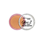 Glow-2 highlighter with pink case on a white background