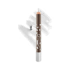 Lip liner pencil with pink color swatch on a white background