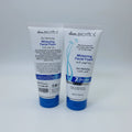 Two tubes of skinBIOTICS Whitening Facial Foam on a white background