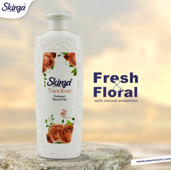 Skinza Perfumed Shower Gel (Tiara Rose) 250ML