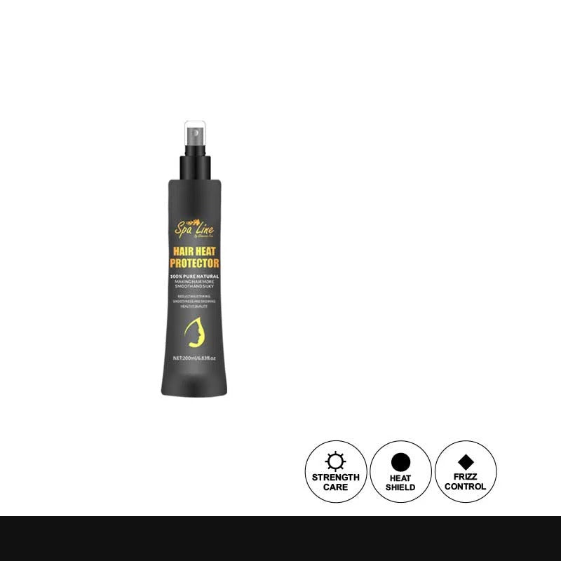 Spa Line By Glamorous Face Hair Heat Protector Spray 200ml-tube