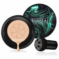 Sunisa 3 in 1 WaterProof Makeup Foundation Cream with Sponge