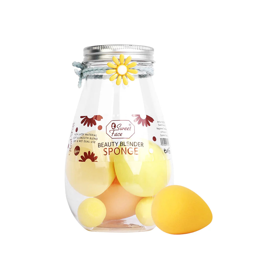 Sweetface 6 in 1 Beauty Blender Sponge