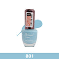 Blue nail polish bottle with 'Sweet Face' branding on a white background