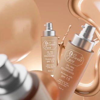Sweetface Oil Free Liquid Foundations