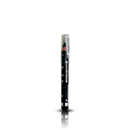 Black lip liner with white cap on a white background