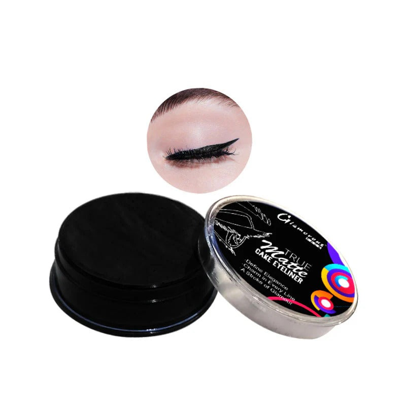 Eyelash product with packaging on a white background