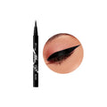 Eyeliner pencil with close-up of application on eyelid