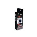 Glamorous eyeliner packaging on a white background