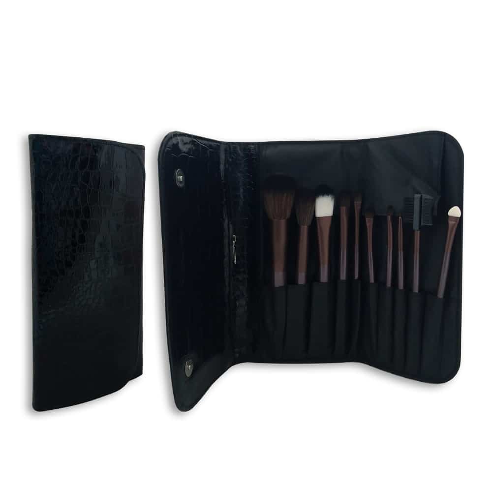 Color Institute 10 Piece Leather Brush Set