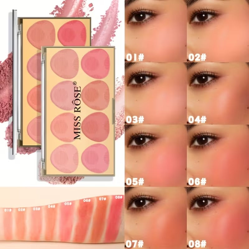 Miss Rose 8-Color Blusher