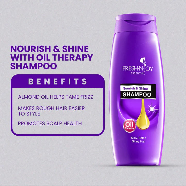 Fresh n Joy Shampoo - Nourish & Shine with Oil Therapy