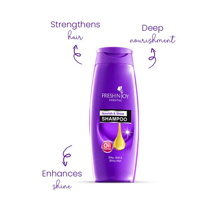 Fresh n Joy Shampoo - Nourish & Shine with Oil Therapy