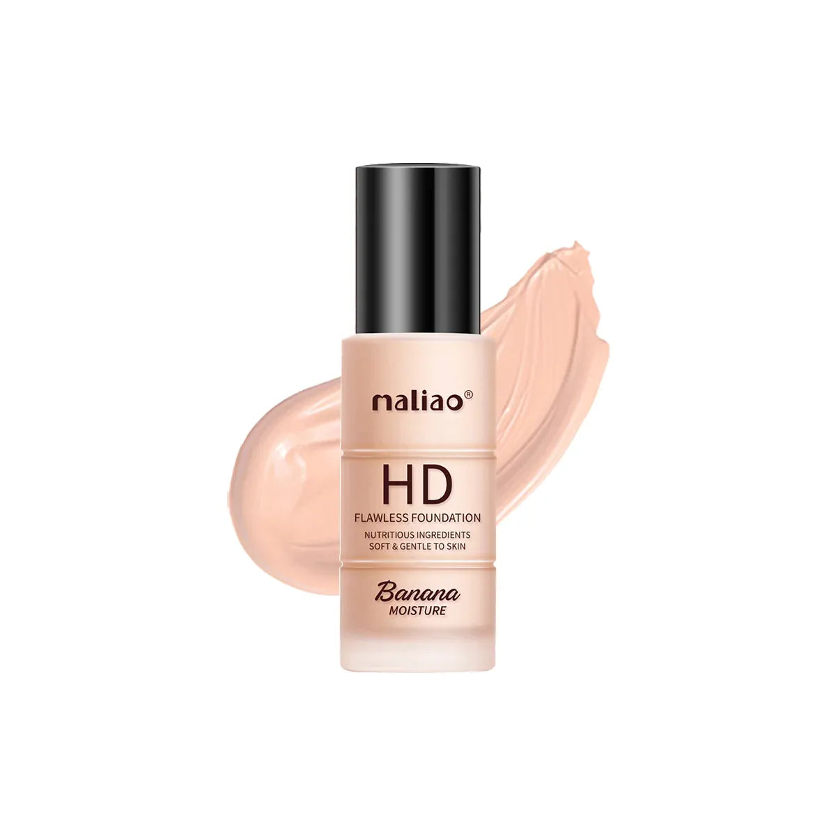 Maliao HD Banana Foundation - Flawless Finish with Moisture Boost for Face Makeup