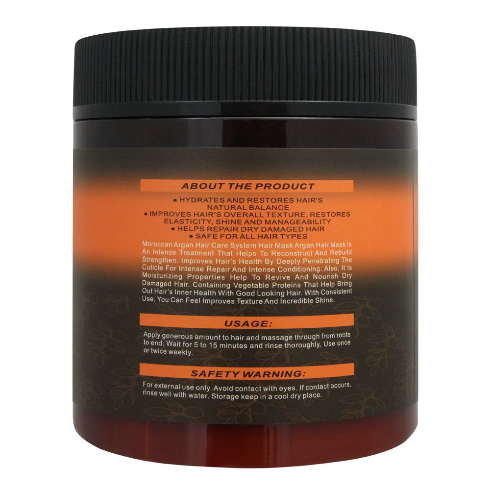 Argan Oil Coffee Factor Professional Nourishing Hair Mask 500ml