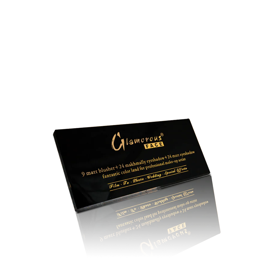 Glamorous Face 24 + 24 + 9 Matte, Velvet Eyeshade & Blushon Kit