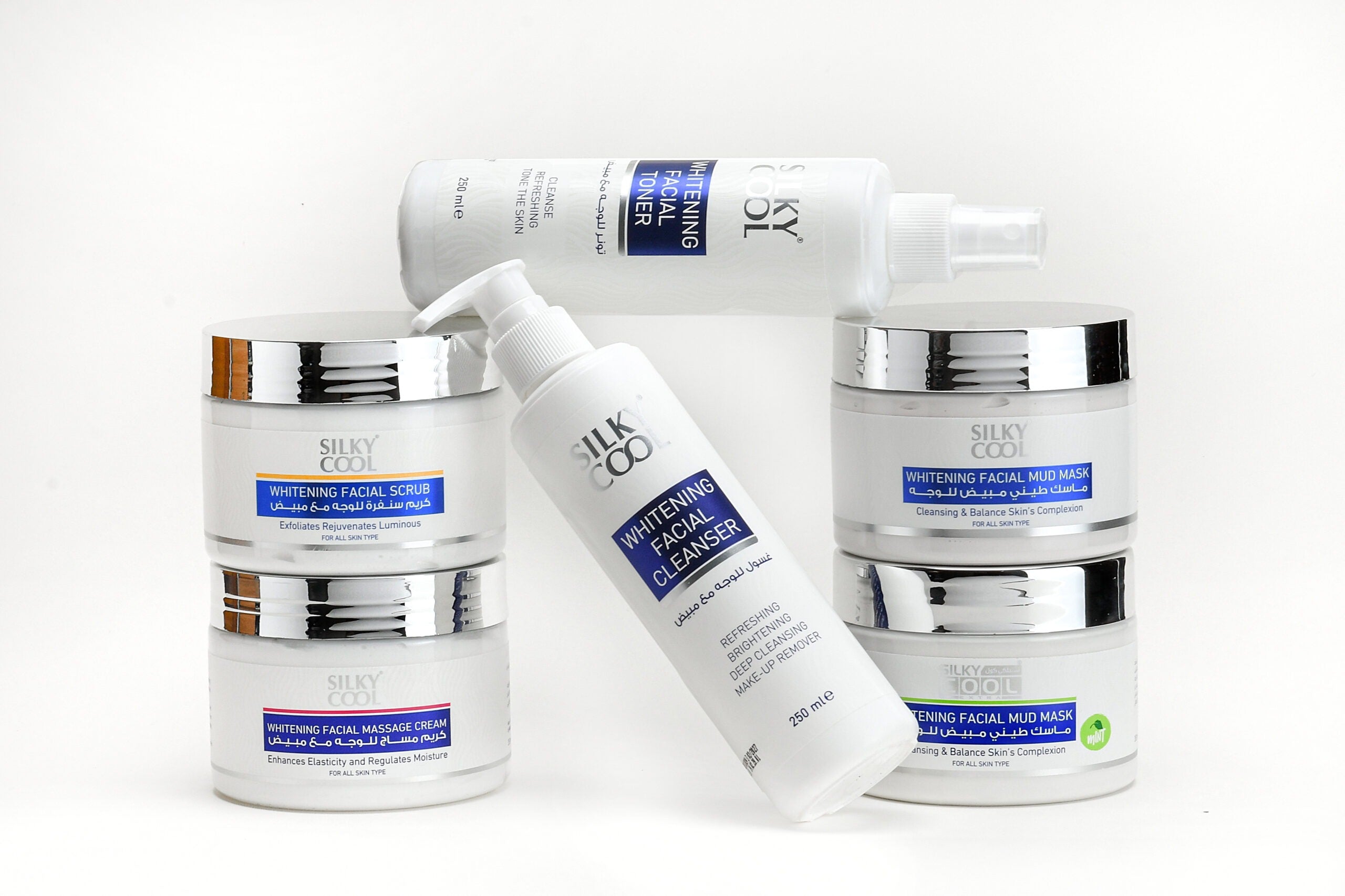 Silky Cool Whitening Facial Kit