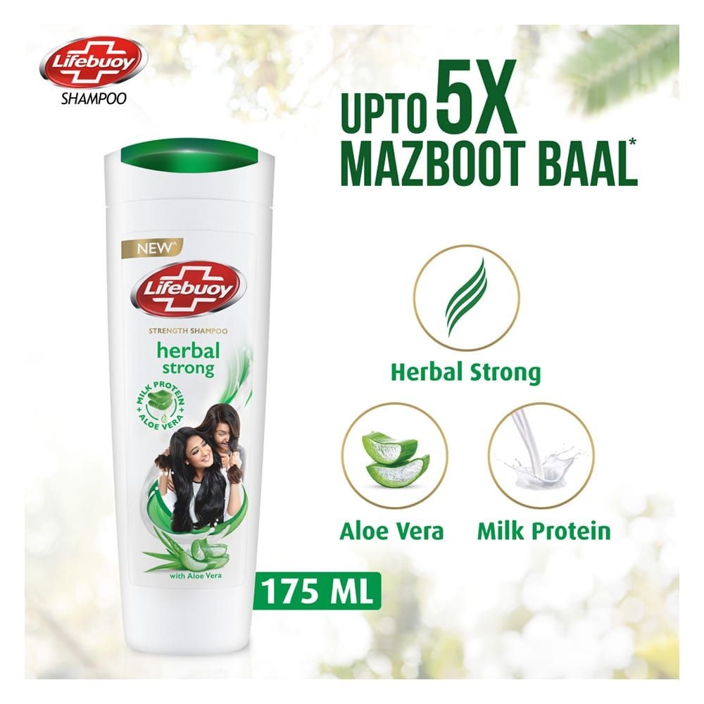 Lifebuoy Herbal Strong Shampoo 90Ml