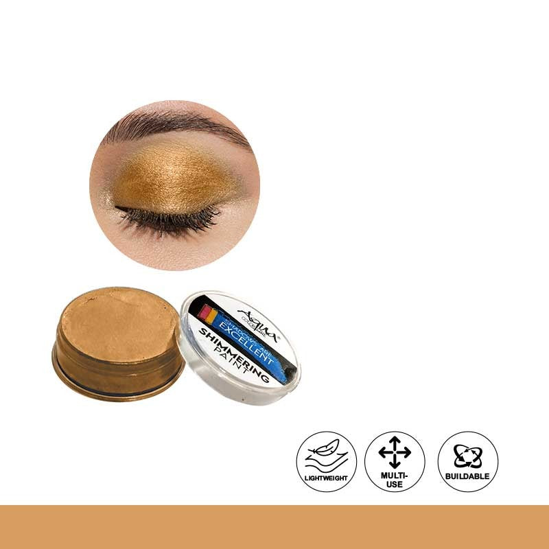 Aqua Color Line Shimmer Eyeshadow | Eye Shimmering Paint